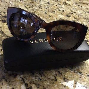Versace Brown Sunglasses